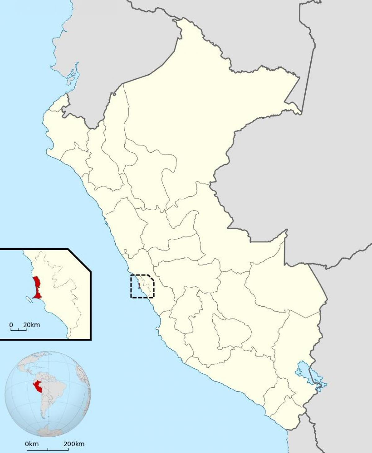 carte de callao, Pérou