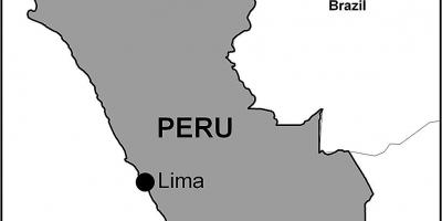 Carte d'iquitos au Pérou